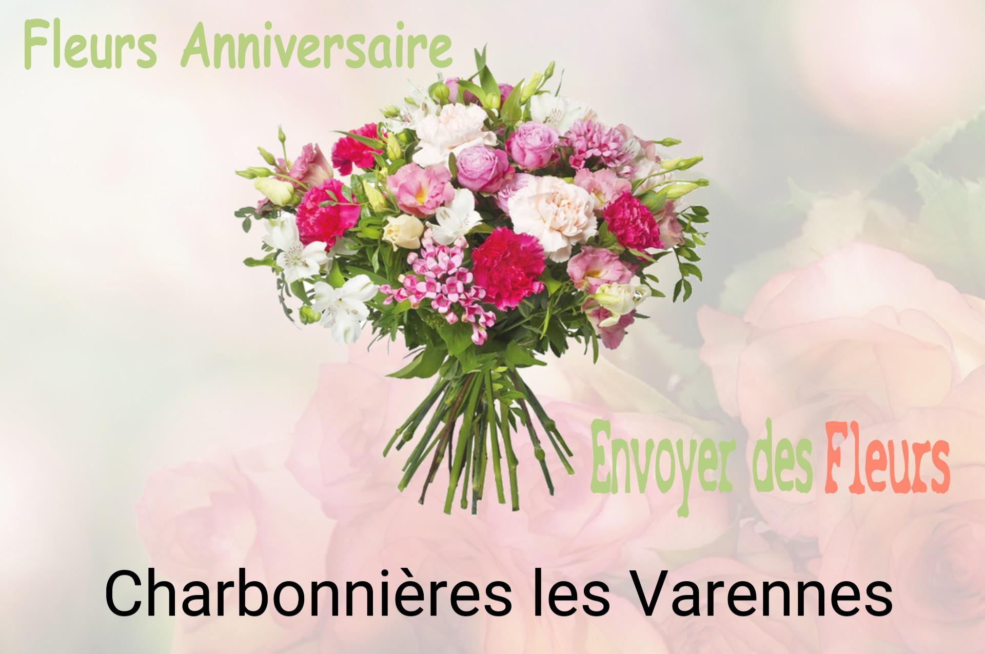 Bouquet de fleurs d’anniversaire livré à Charbonnières-les-Varennes